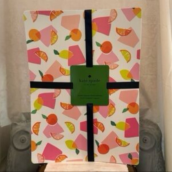 Kate Spade Colorful Citrus Design Vinyl Placemats
(6 count) NWT - Picture 1 of 2